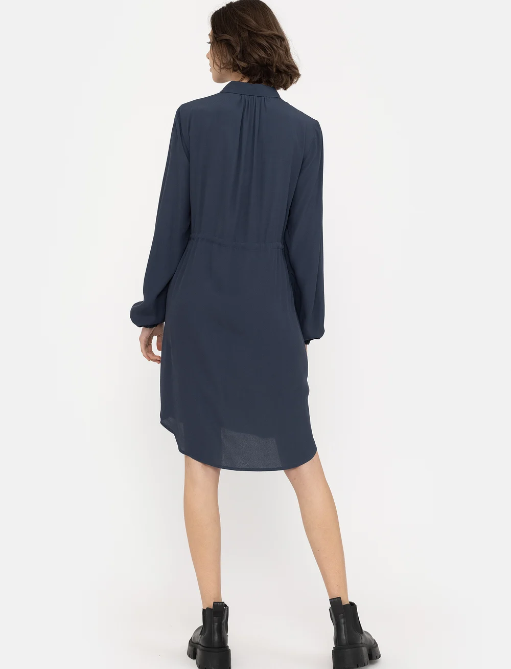Soft Rebels - SRAnna Dress - skjortklänningar - total eclipse - 3