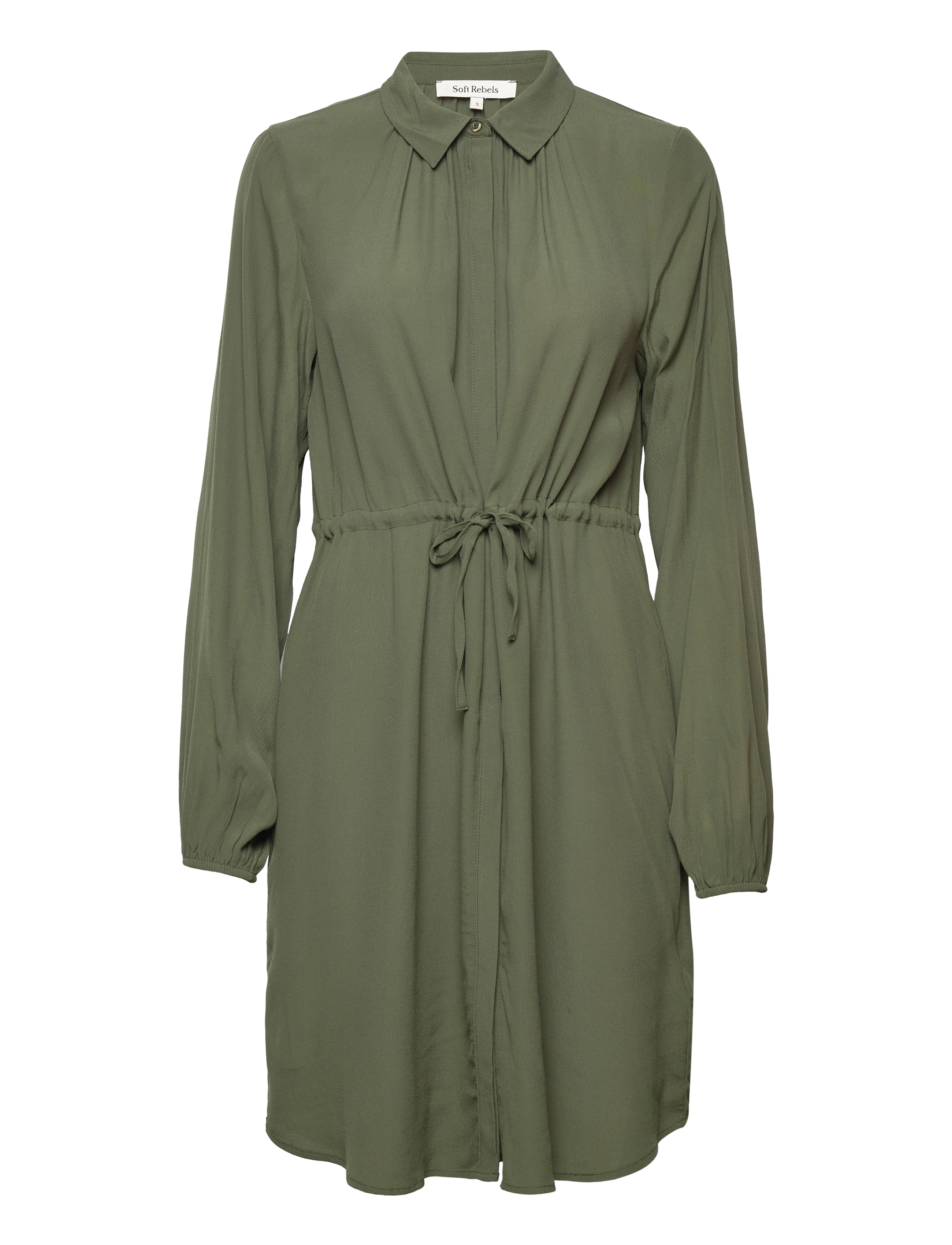 Soft Rebels SRAnna Dress - Kleidid - ?975 CLIMBING IVY / khaki/green