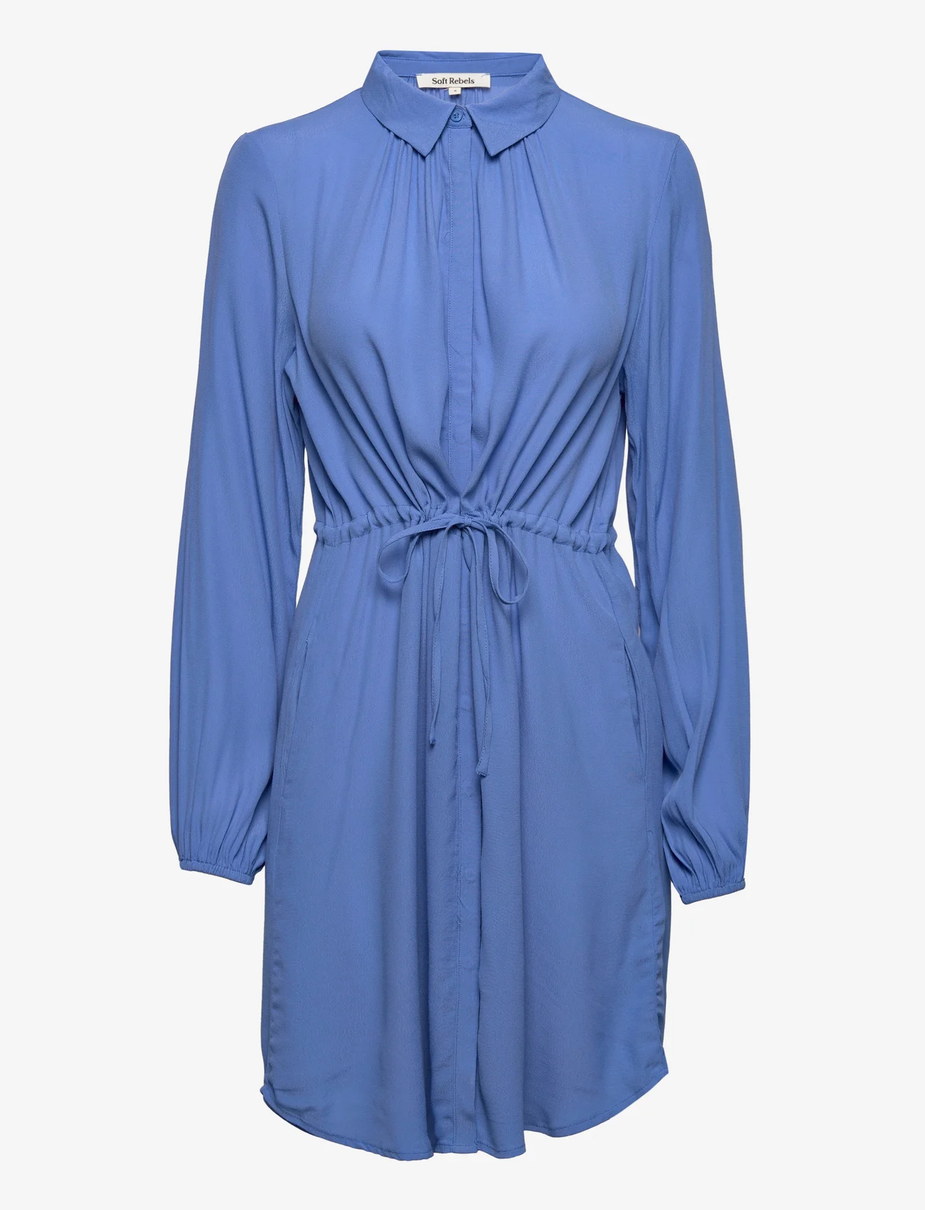 Soft Rebels - SRAnna Dress - shirt dresses - palace blue - 0