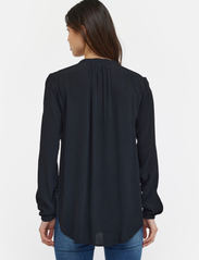 Soft Rebels - SRAnna Shirt - long-sleeved blouses - black - 3