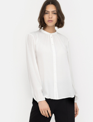 Soft Rebels - SRAnna Shirt - long-sleeved blouses - snow white / off white - 2