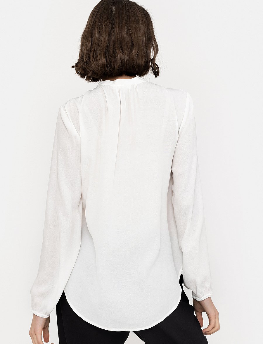 Soft Rebels - SRAnna Shirt - long sleeved blouses - snow white / off white - 3