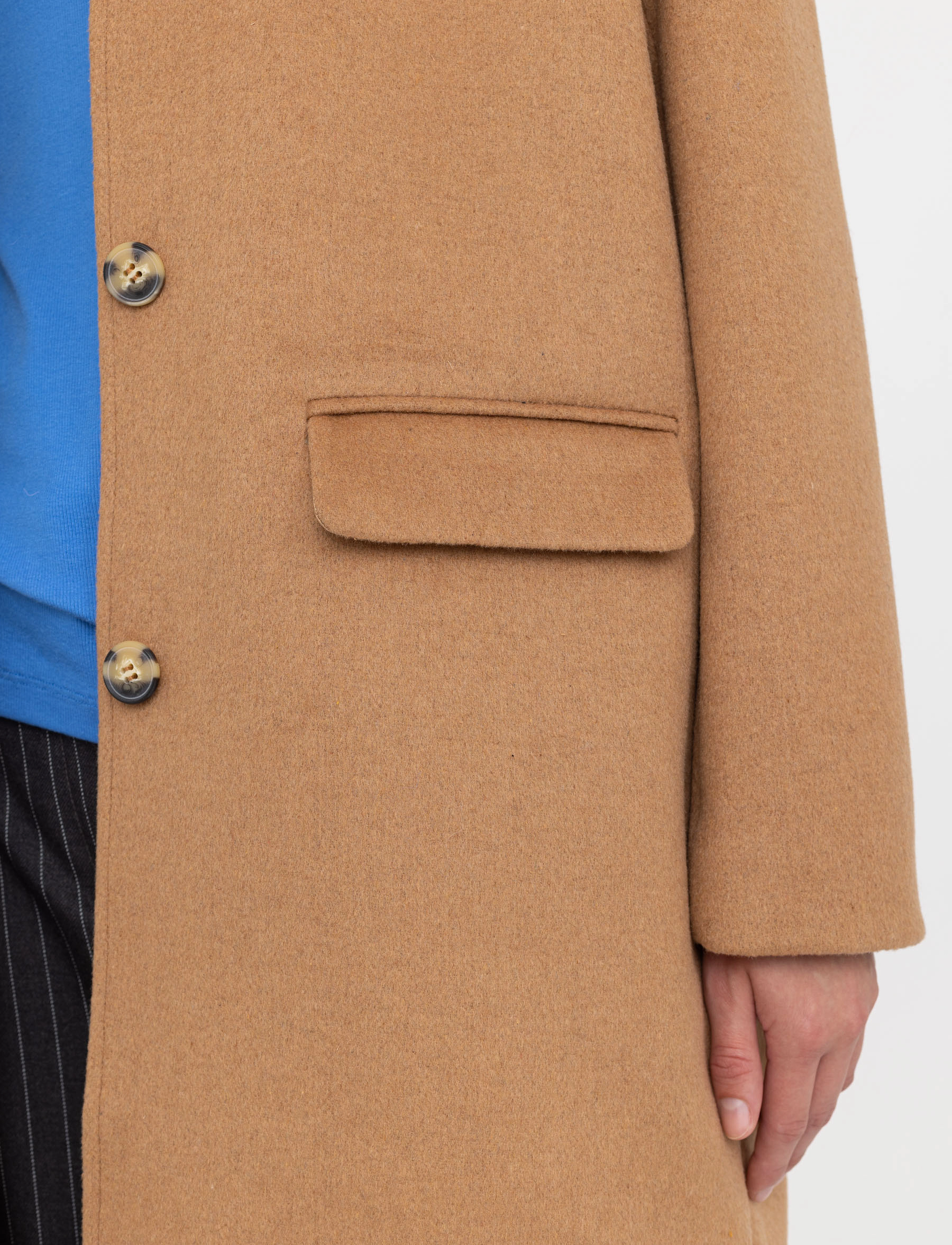 Soft Rebels - SRInes Coat - talvitakit - mocha mousse melange - 5
