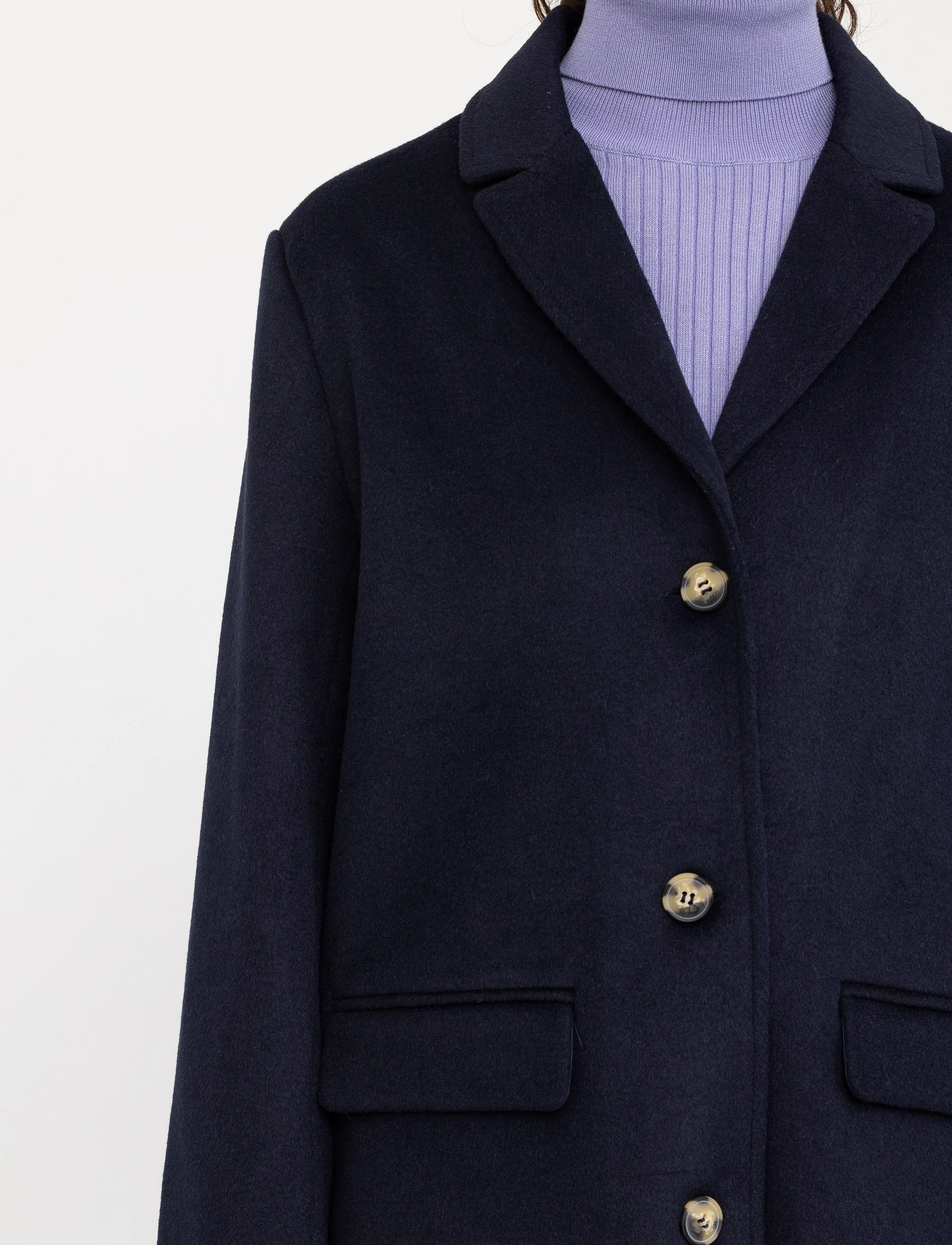 Soft Rebels - SRInes Coat - ytterkläder - total eclipse - 5