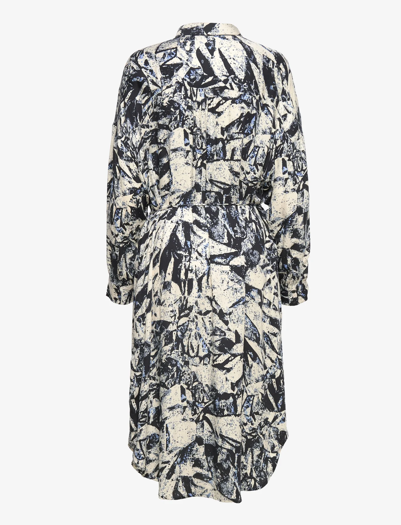 Soft Rebels - SRMila Midi Shirt Dress - midi jurken - landscape print sandshell - 1