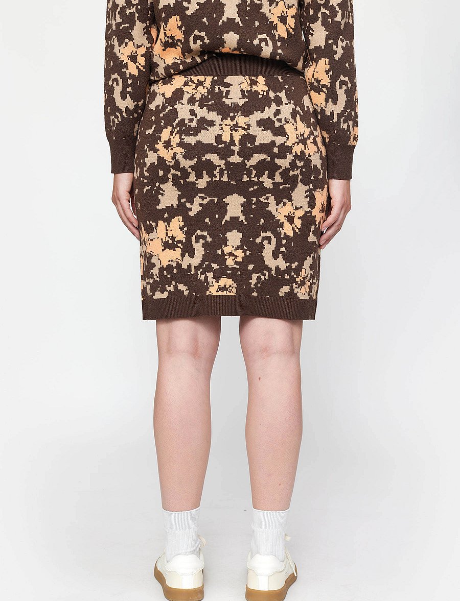 Soft Rebels - SRAmira Skirt Knit - minihameet - rain drum - 5