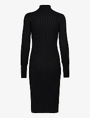 Soft Rebels - SRFelina Rollneck Dress Knit - stickade klänningar - black - 1