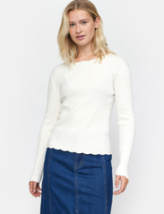 Soft Rebels - SRPaityn Knit - jumpers - snow white - 1