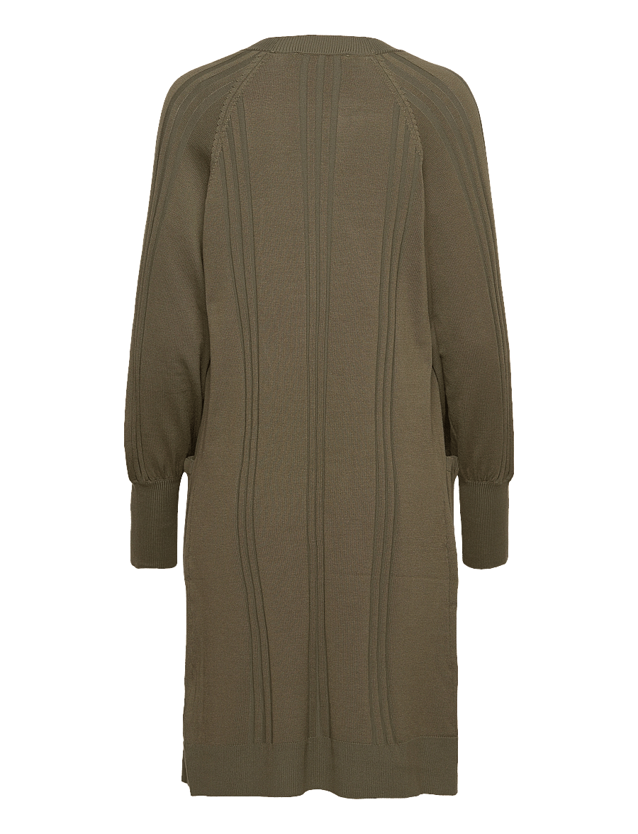 Soft Rebels - SRMorgan Long Cardigan Knit - cardigans - burnt olive - 2