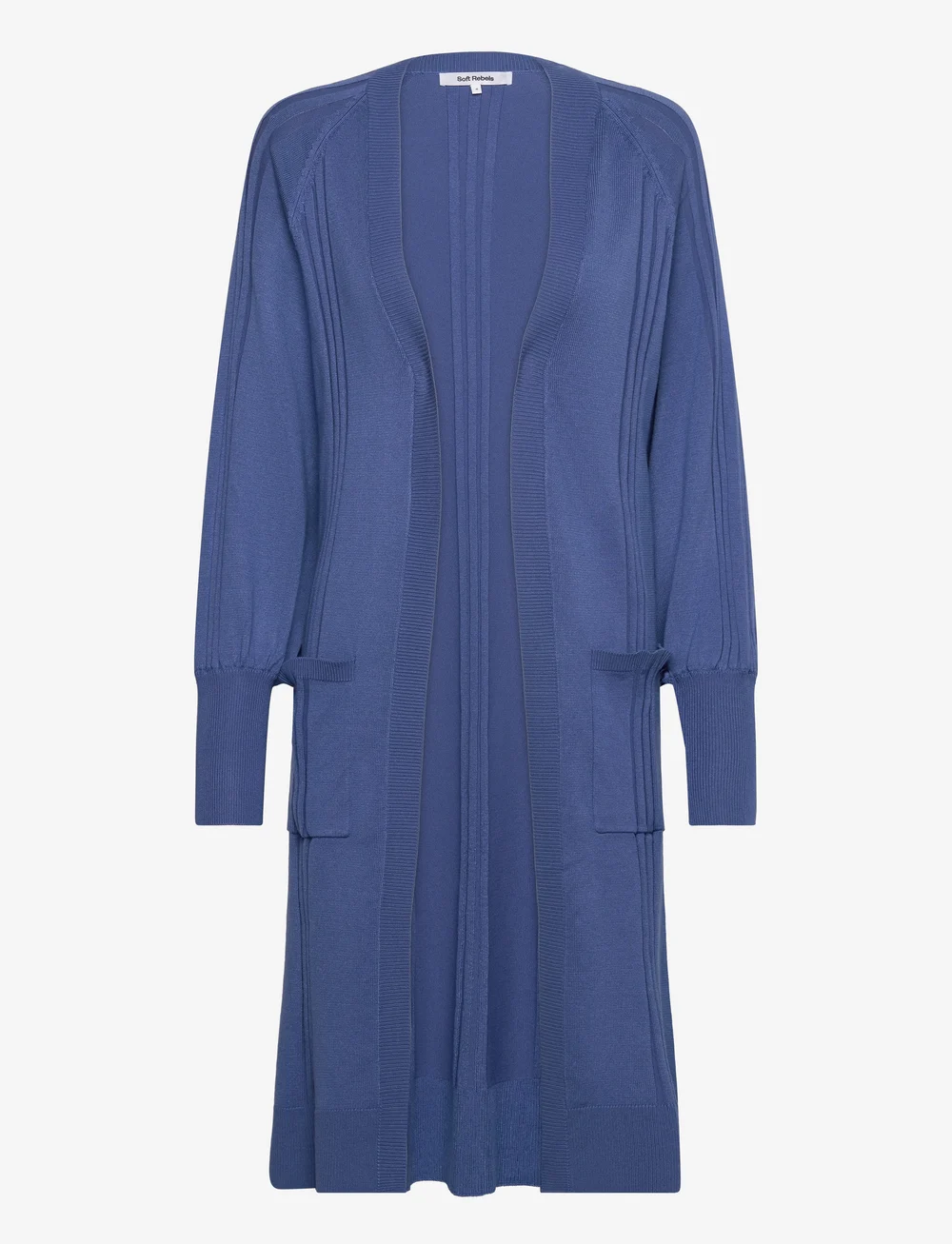 Soft Rebels - SRMorgan Long Cardigan Knit - cardigans - delft - 1