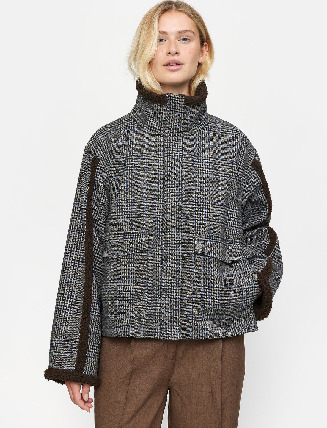 Wool jacket rain online