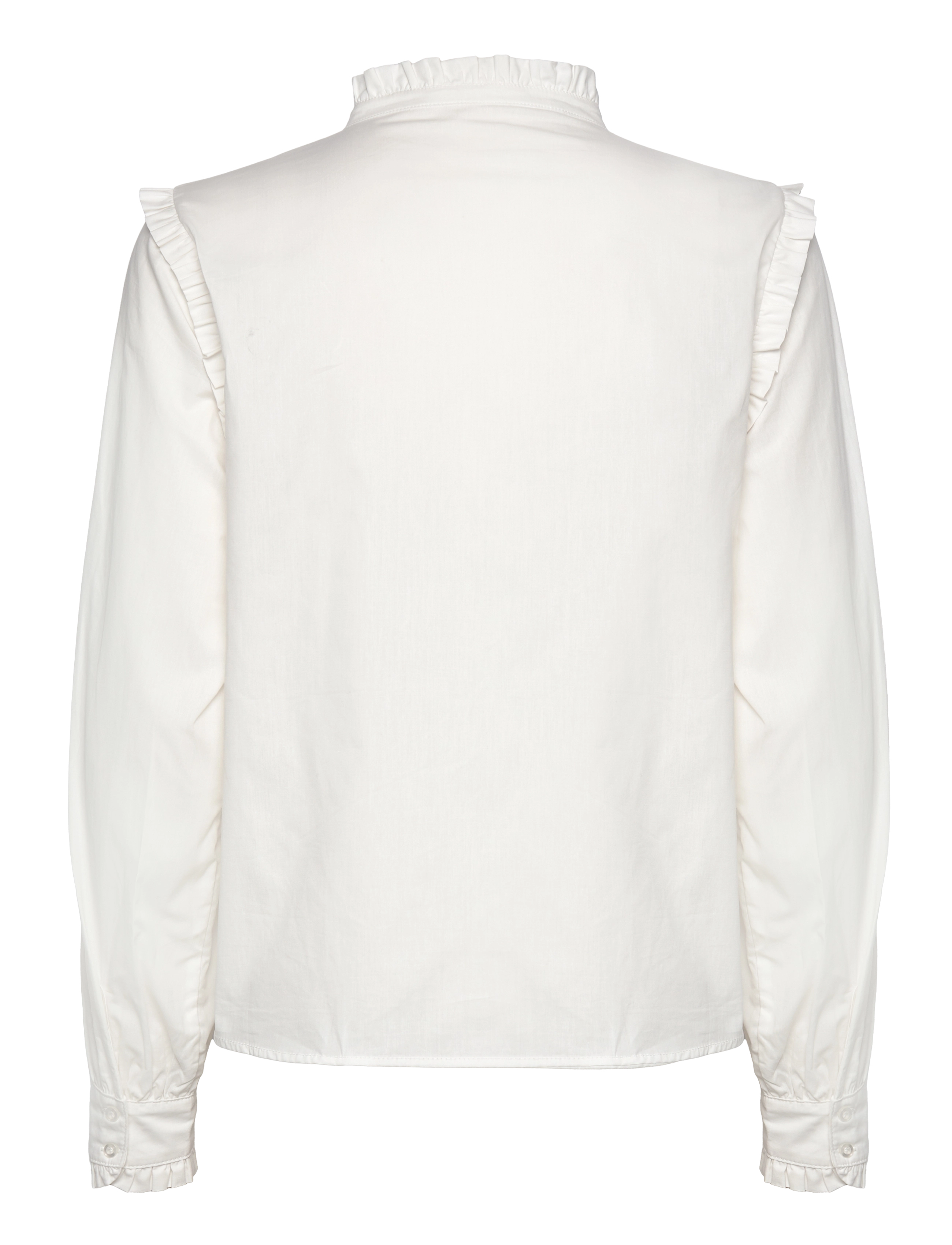 Soft Rebels - SRIndia Shirt Solid - langærmede bluser - snow white - 2