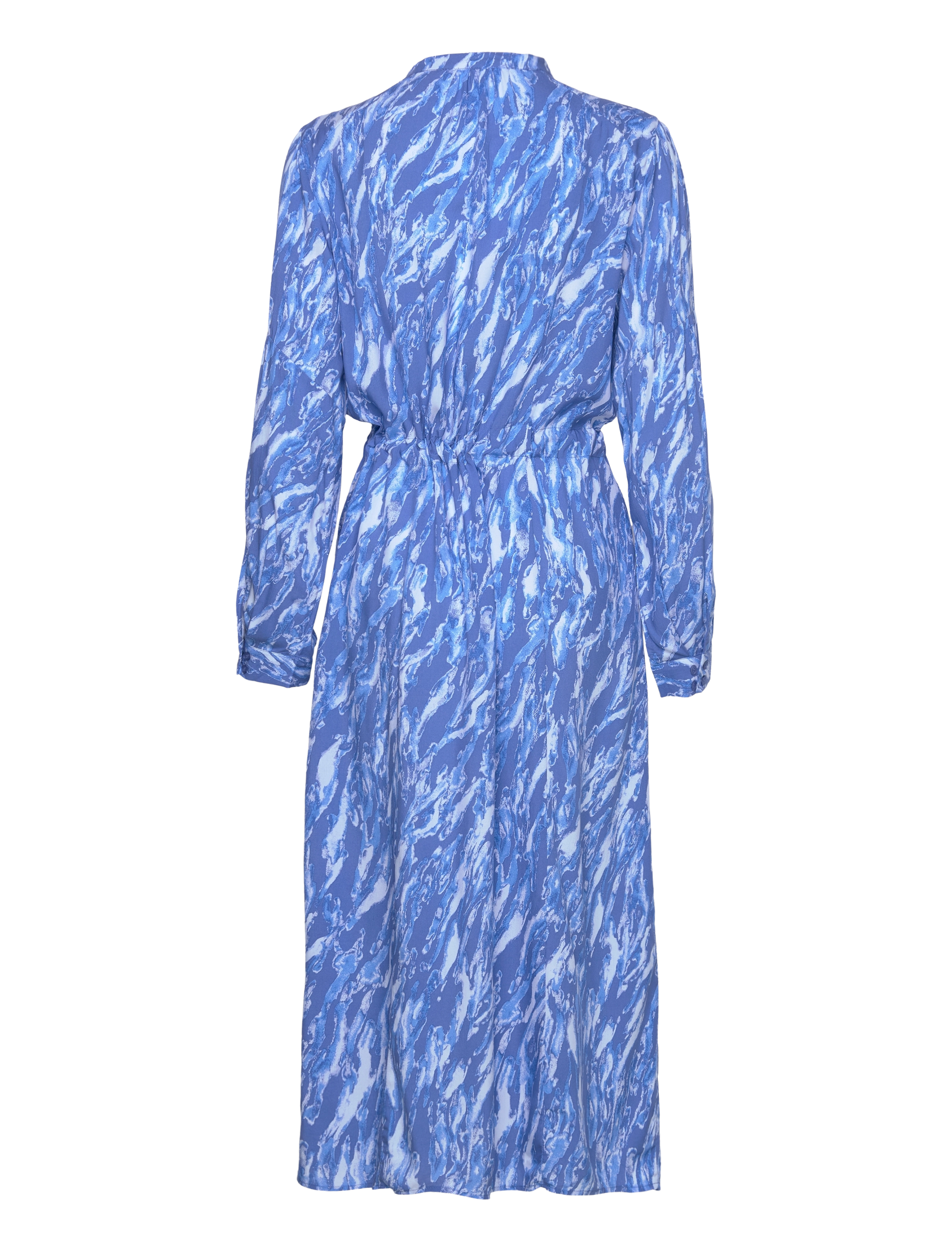 Soft Rebels - SRMikala Midi Dress - shirt dresses - fuzzy lines delft - 2