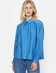 Soft Rebels - SRTasha Shirt - long-sleeved blouses - delft - 2