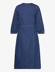Soft Rebels - SRMariana Midi Dress - denim dresses - dark blue denim - 1