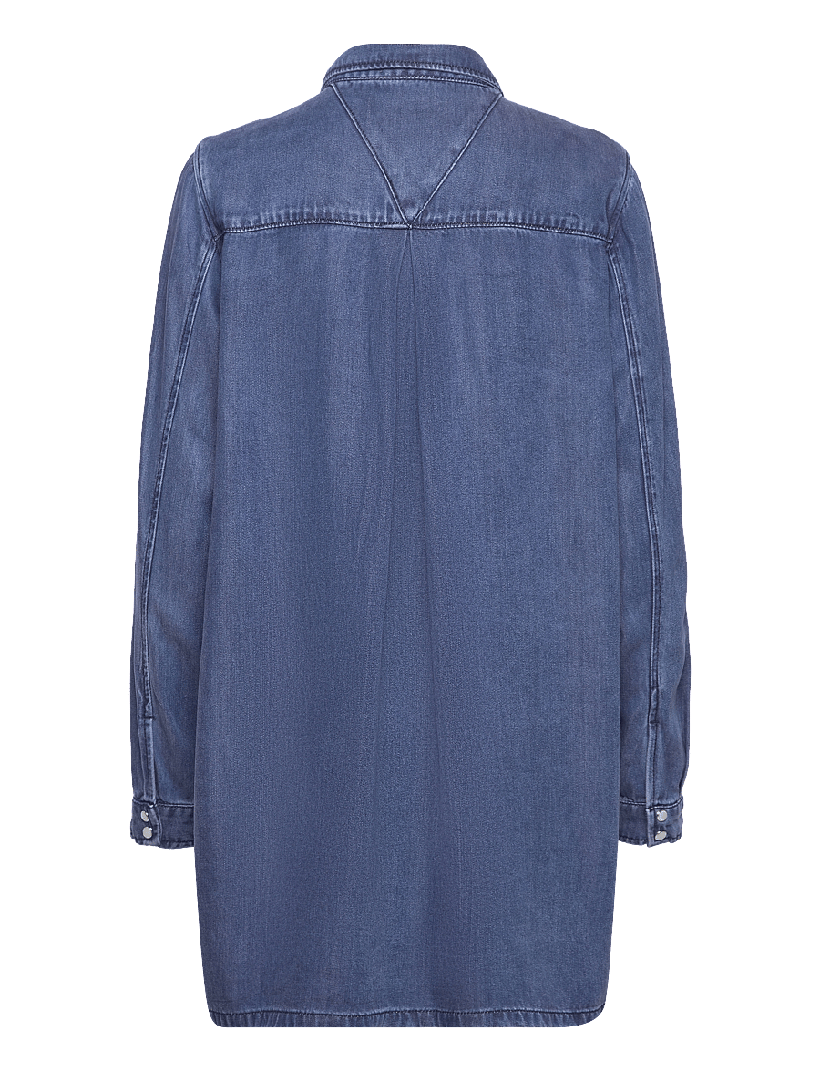 Soft Rebels - SRSara Shirt - långärmade skjortor - medium blue wash - 2