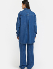 Soft Rebels - SRSara Shirt - pitkähihaiset paidat - medium blue wash - 3