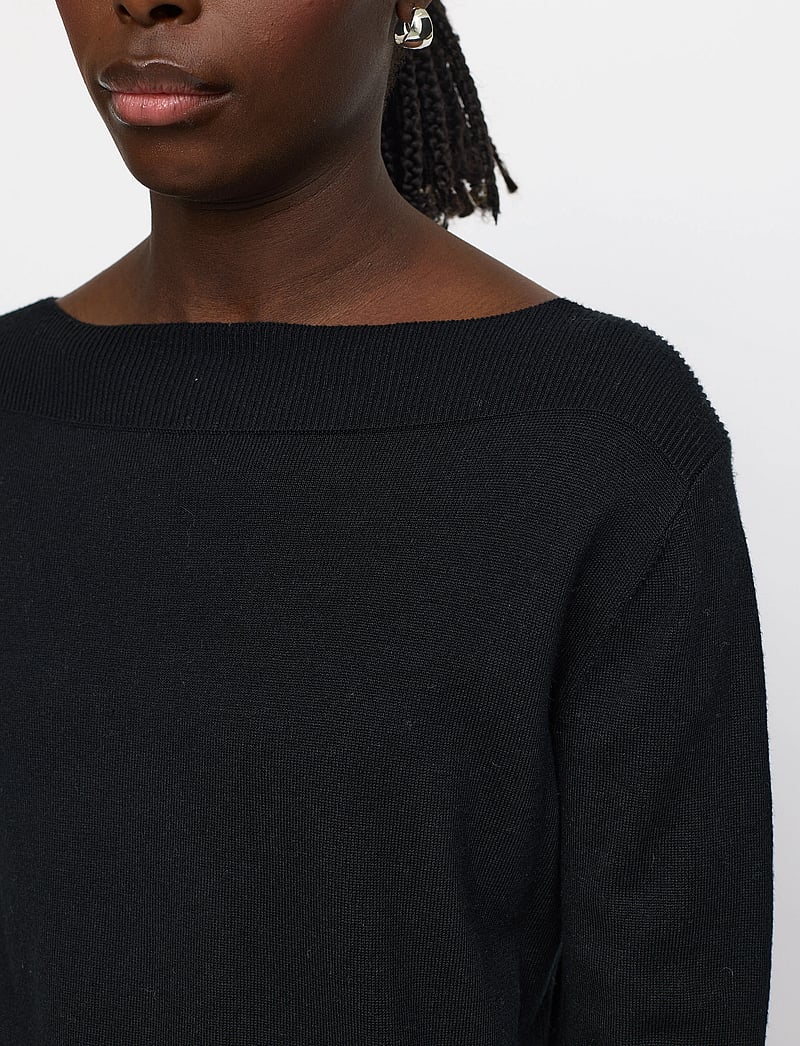 Soft Rebels - SREpira Boatneck Knit - pullover - black - 4