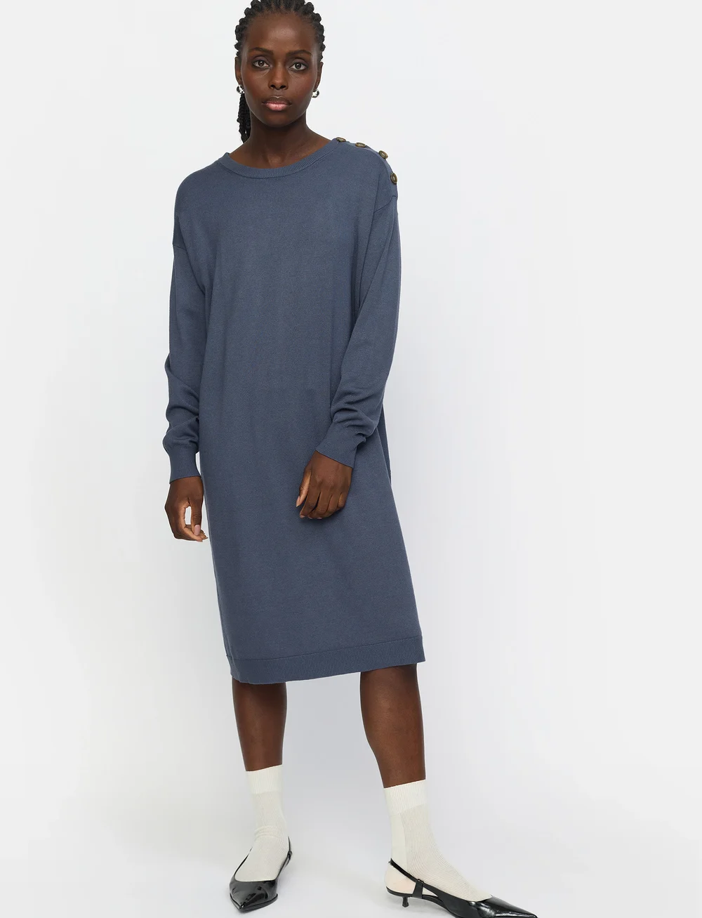Soft Rebels - SREpira Dress Knit - sommarklänningar - ombre blue - 0