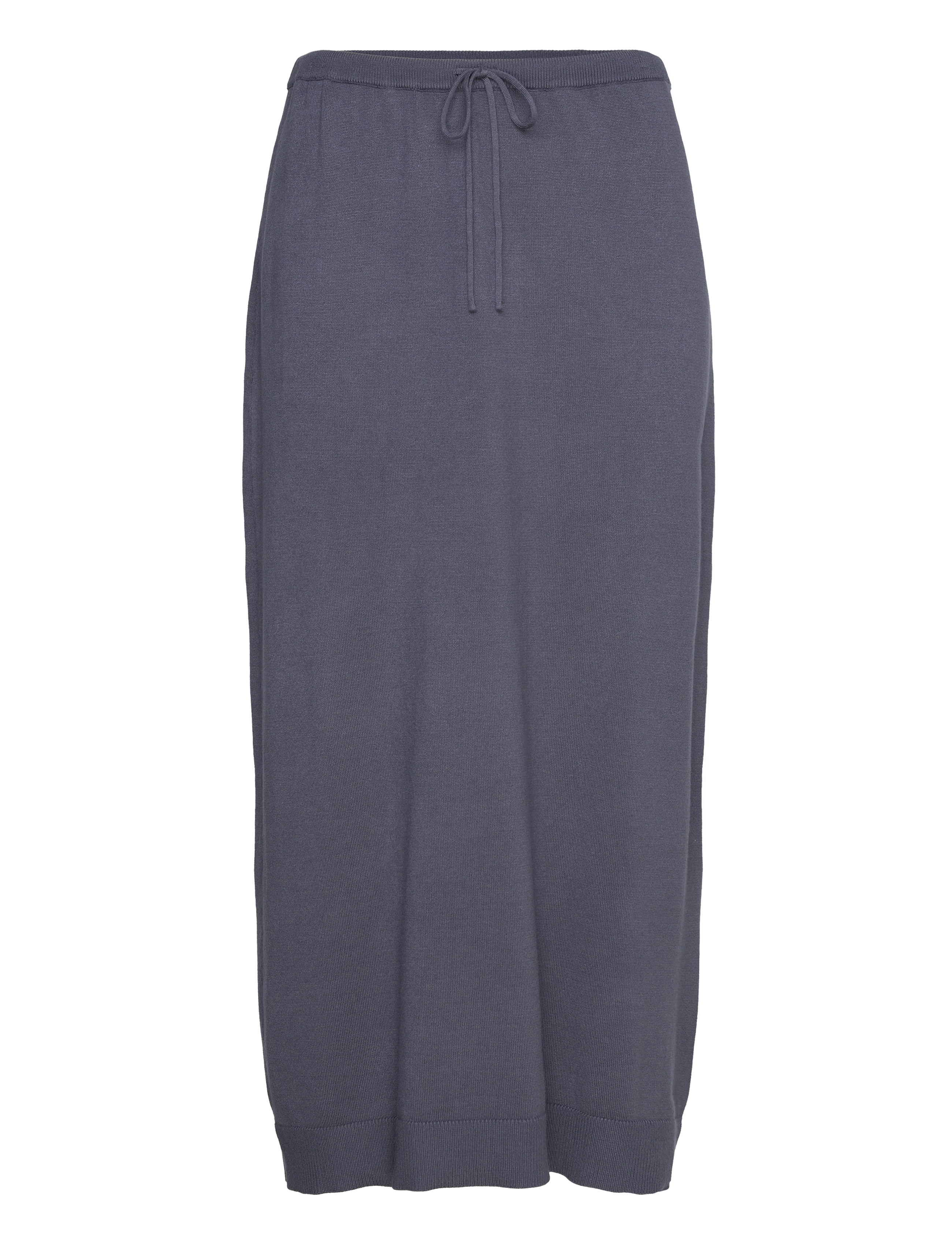 SOFT REBELS Srepira Midi Rock Knit Blau - M - Damen