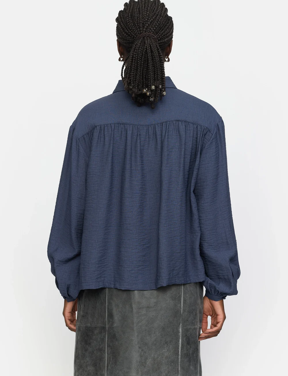 Soft Rebels - SRSydney Blouse - långärmade blusar - ombre blue - 3