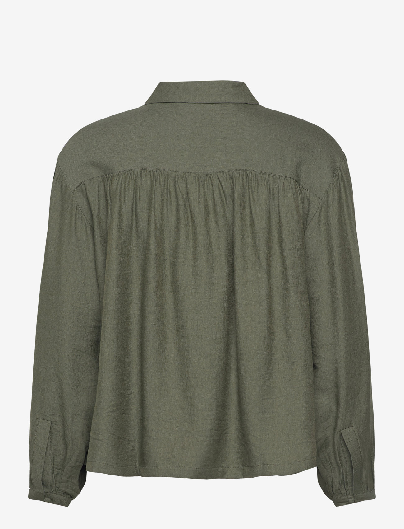 Soft Rebels - SRSydney Blouse - langærmede bluser - tea leaf - 1