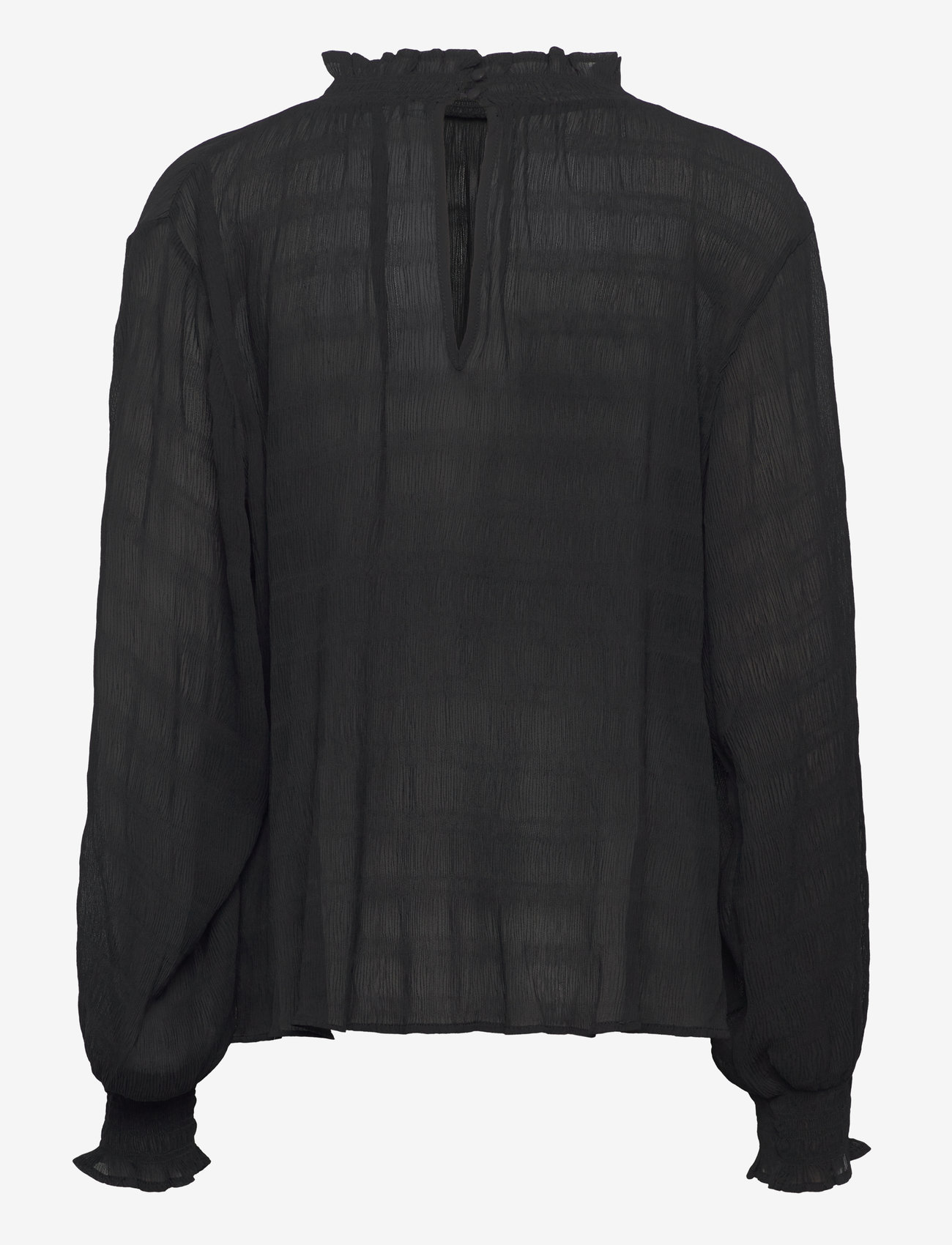 Soft Rebels - SRLucinda Blouse - long-sleeved blouses - black - 2