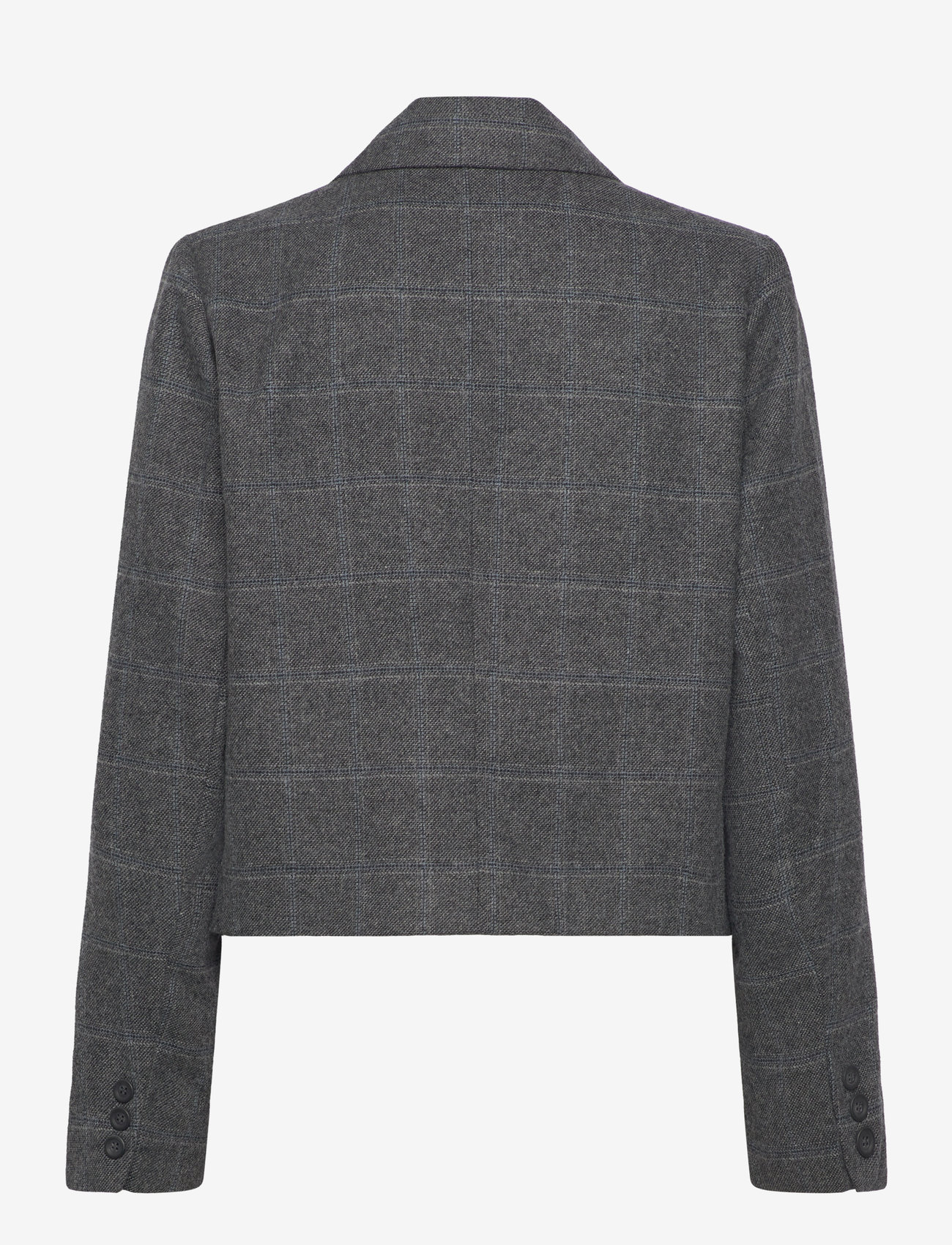 Soft Rebels - SRAnnie Blazer - checked grey melange - 1