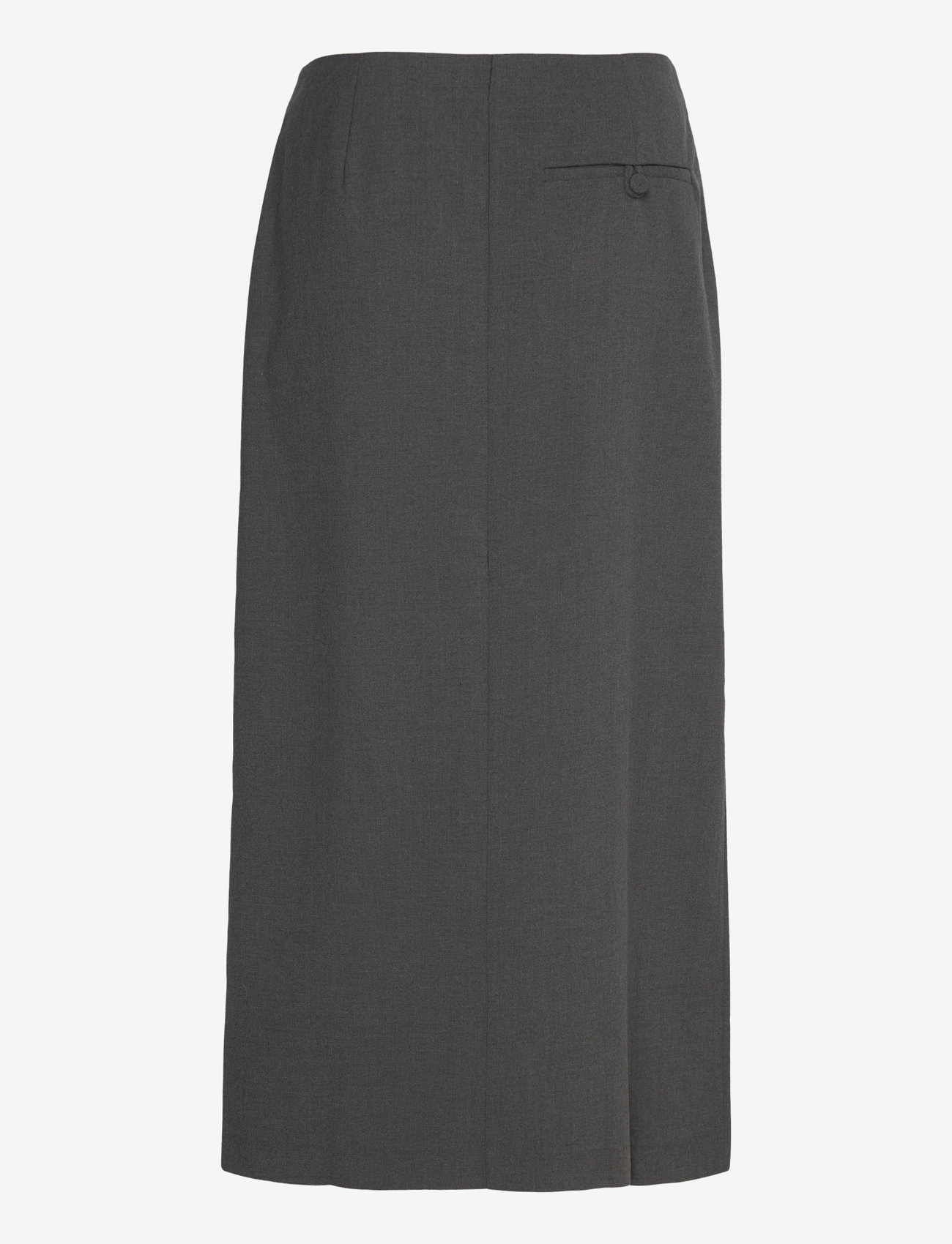 Soft Rebels - SRLori Midi Skirt - GRS - midi nederdele - dark grey melange - 2