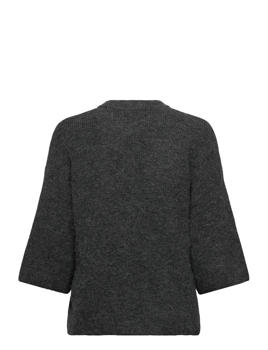 Soft Rebels - SRHema Knit - jumpers - dark grey melange - 2