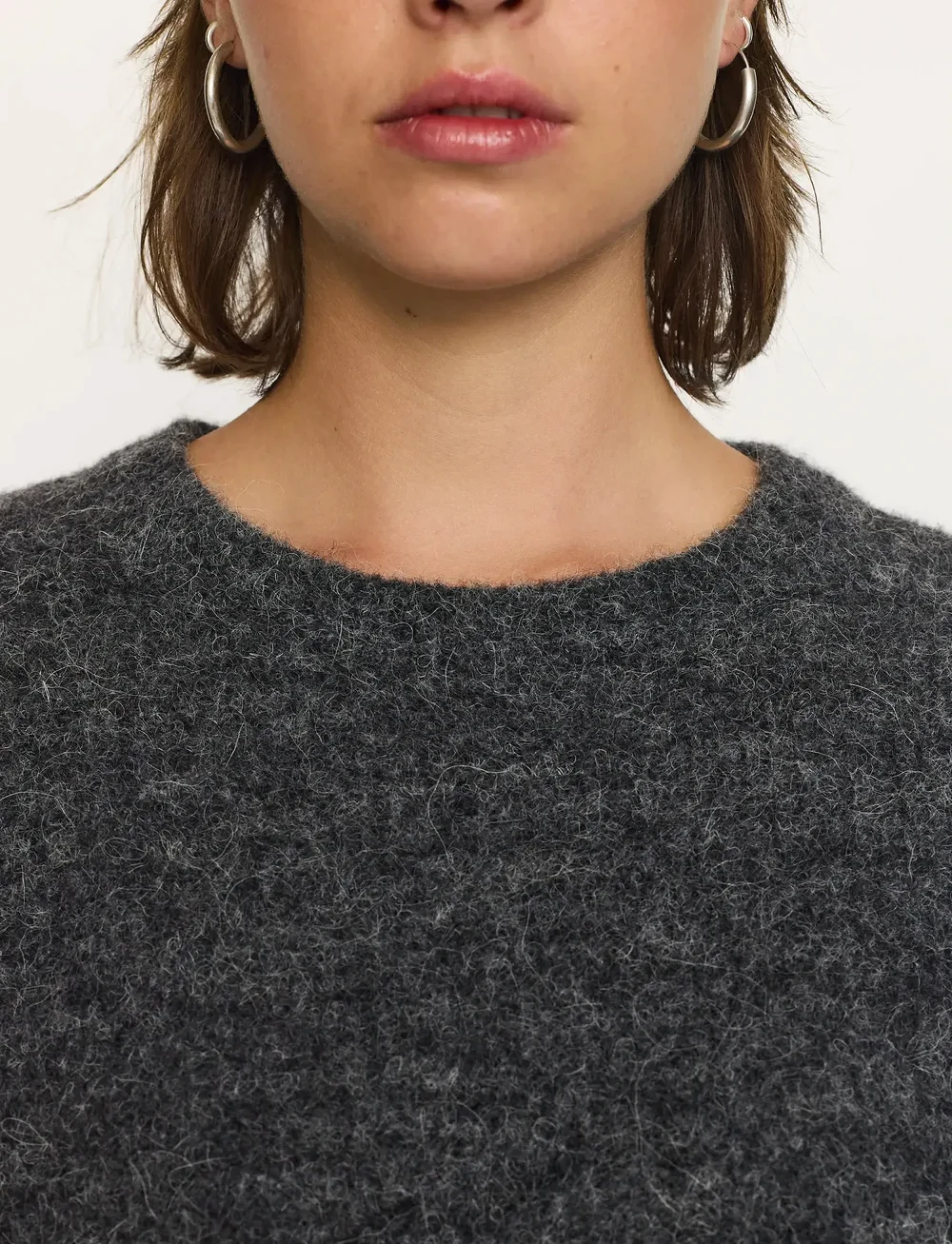 Soft Rebels - SRHema Knit - stickade tröjor - dark grey melange - 4