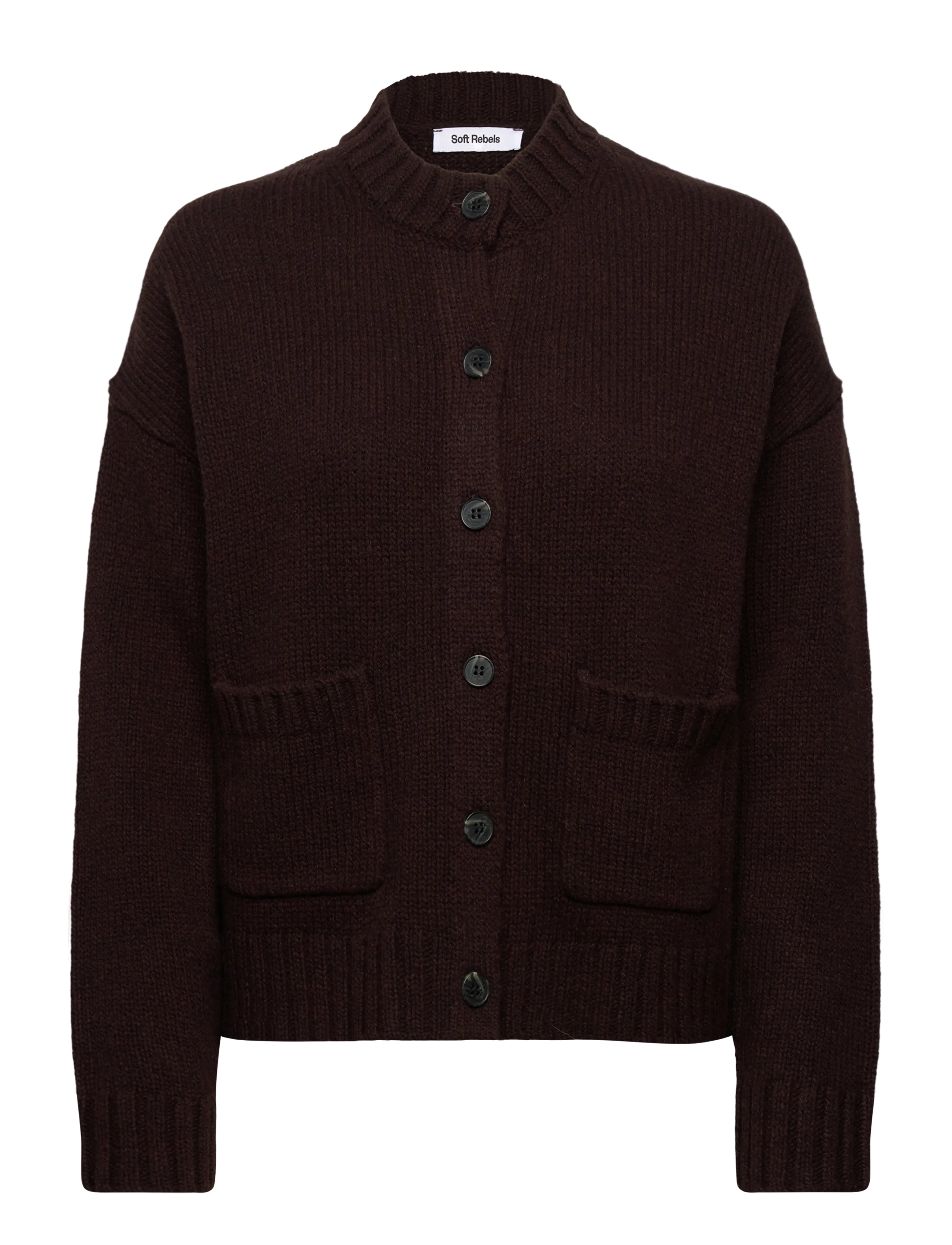 SOFT REBELS Srtimo Cardigan Knit Braun - XXL - Damen