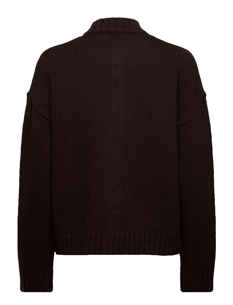 Soft Rebels - SRTimo Cardigan Knit - cardigans - coffee bean melange - 2