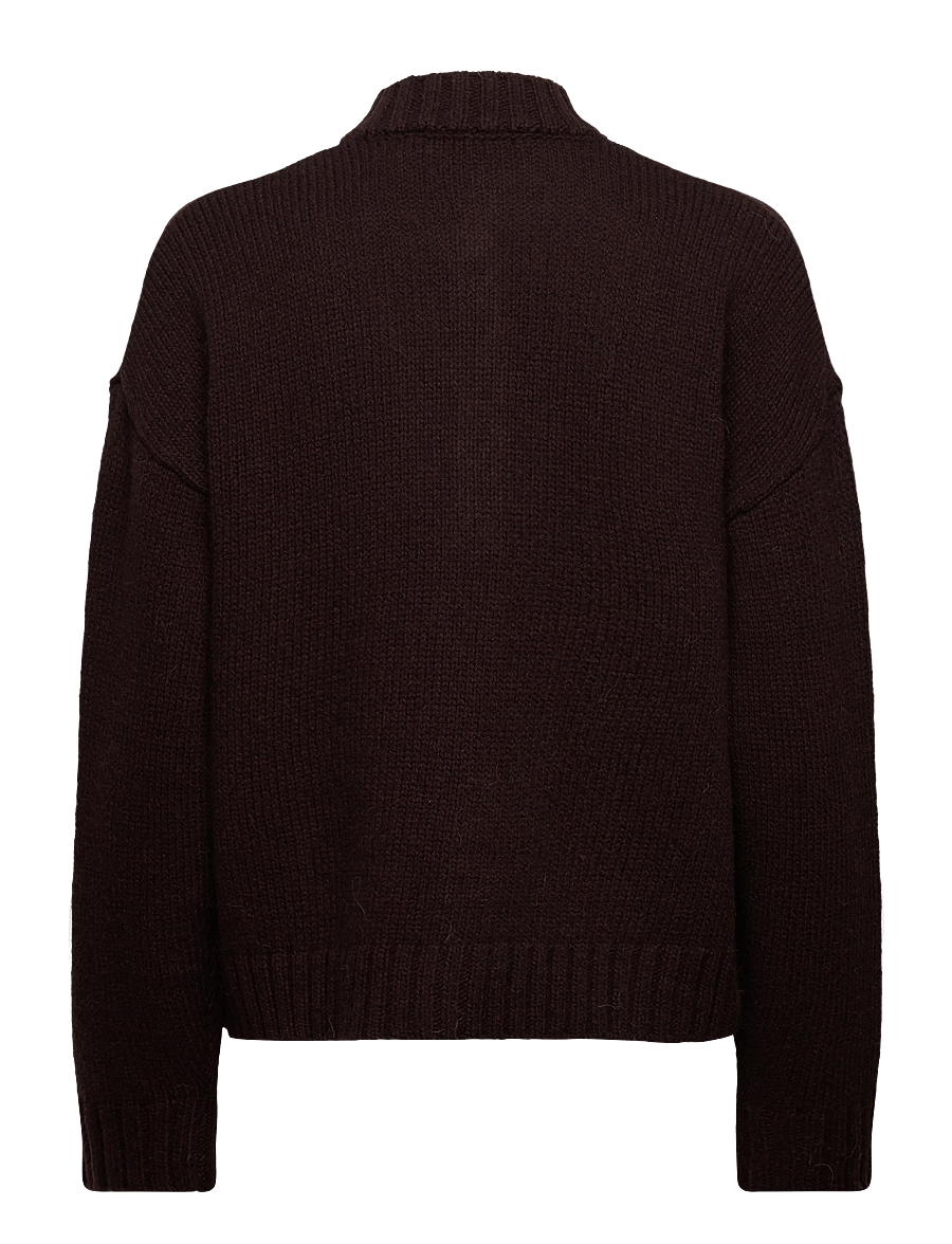 Soft Rebels - SRTimo Cardigan Knit - strickjacken - coffee bean melange - 2