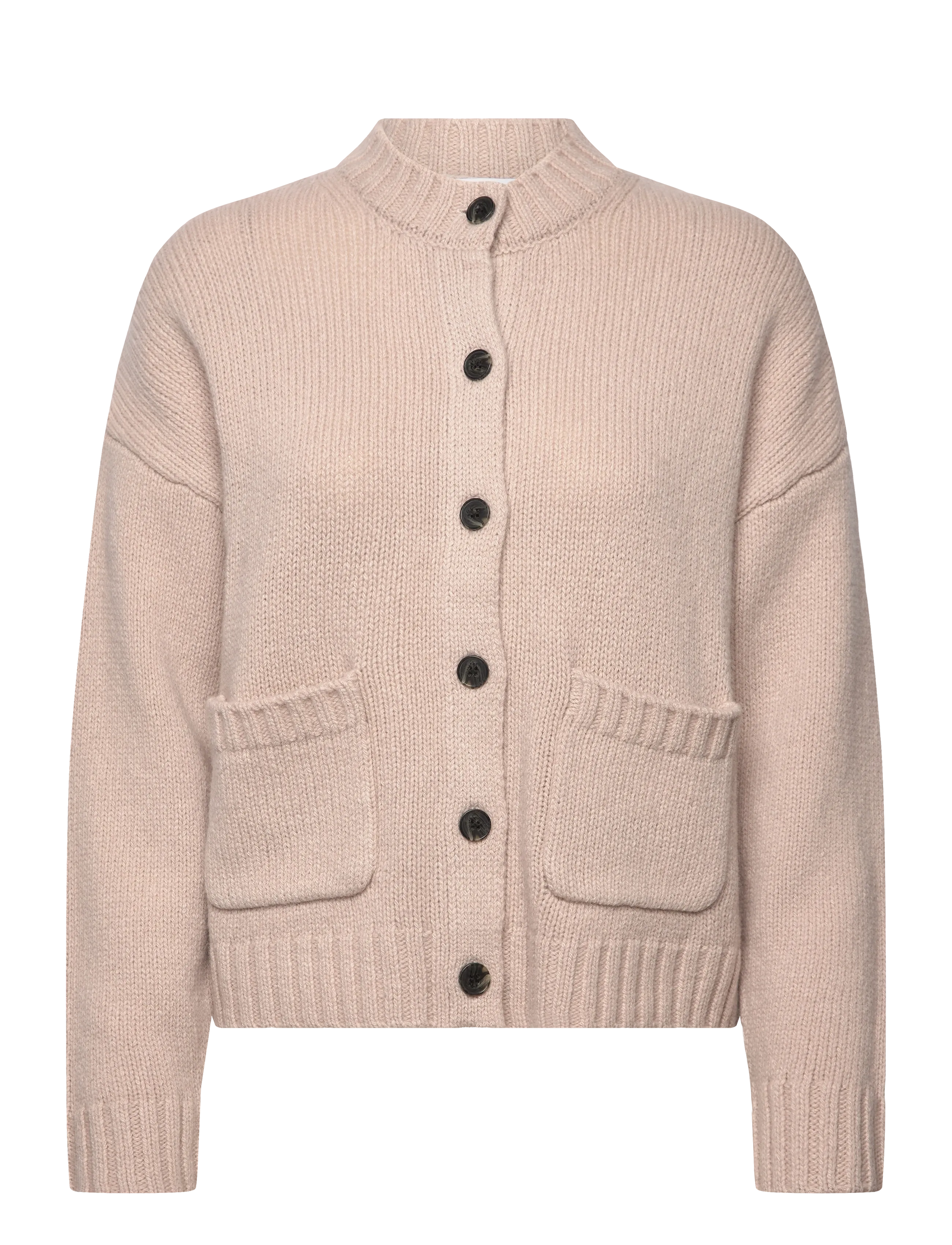 Soft Rebels SRTimo Cardigan Knit - Cardigans - PUMICE STONE / beige