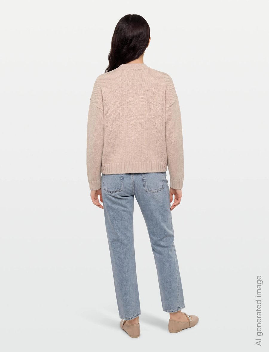 Soft Rebels - SRTimo Cardigan Knit - strickjacken - pumice stone - 4