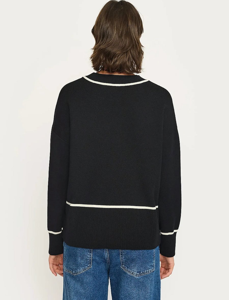 Soft Rebels - SRFlora Knit - pullover - black - 3