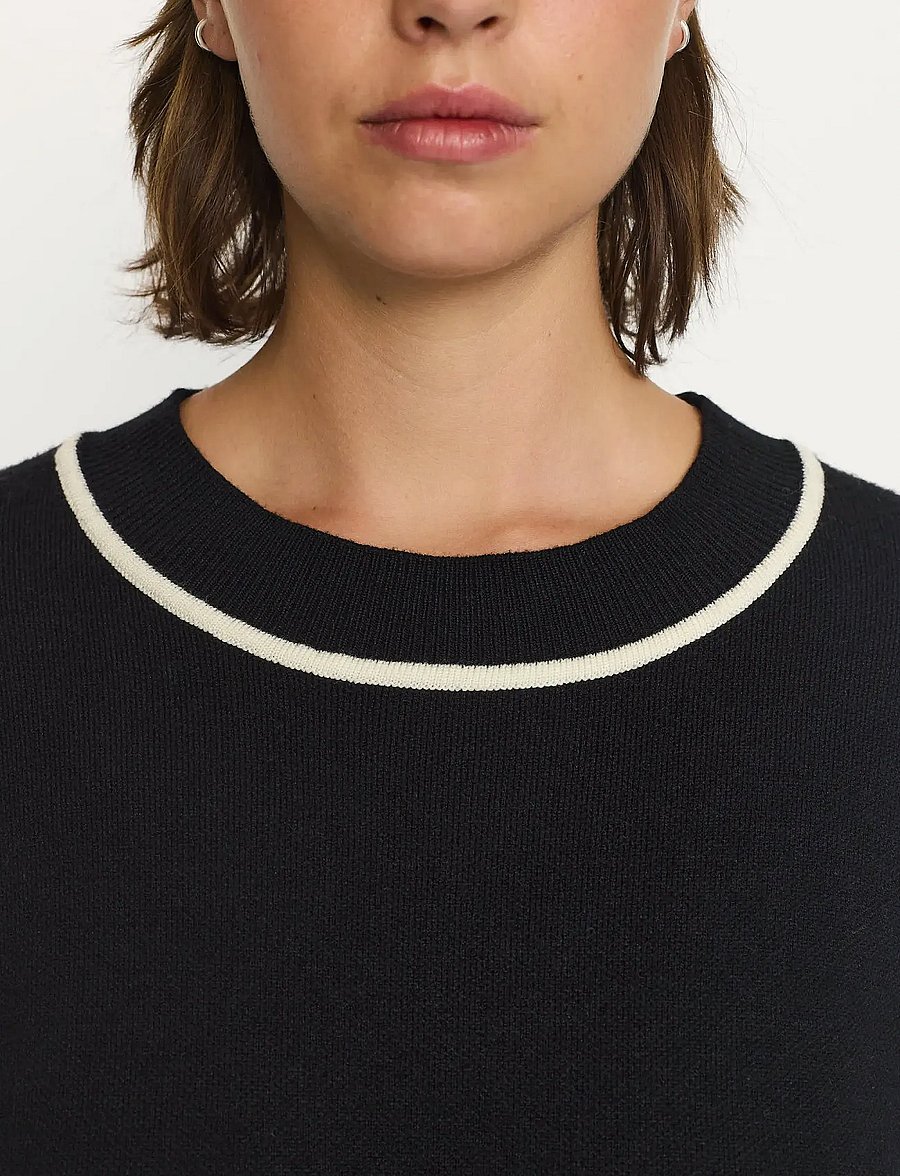 Soft Rebels - SRFlora Knit - pullover - black - 4