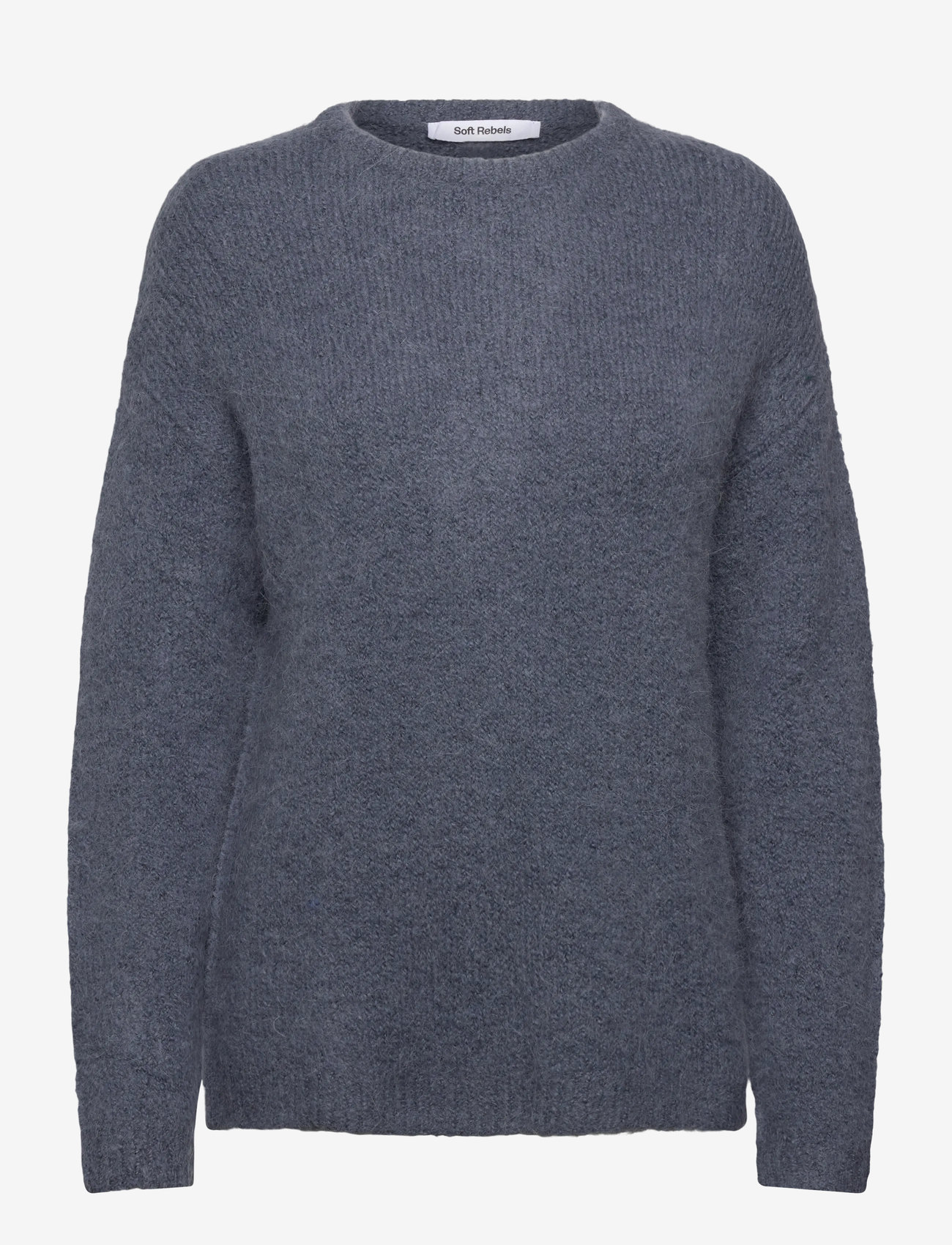 Soft Rebels - SRCamilla Knit - höstkläder - grisaille melange - 0
