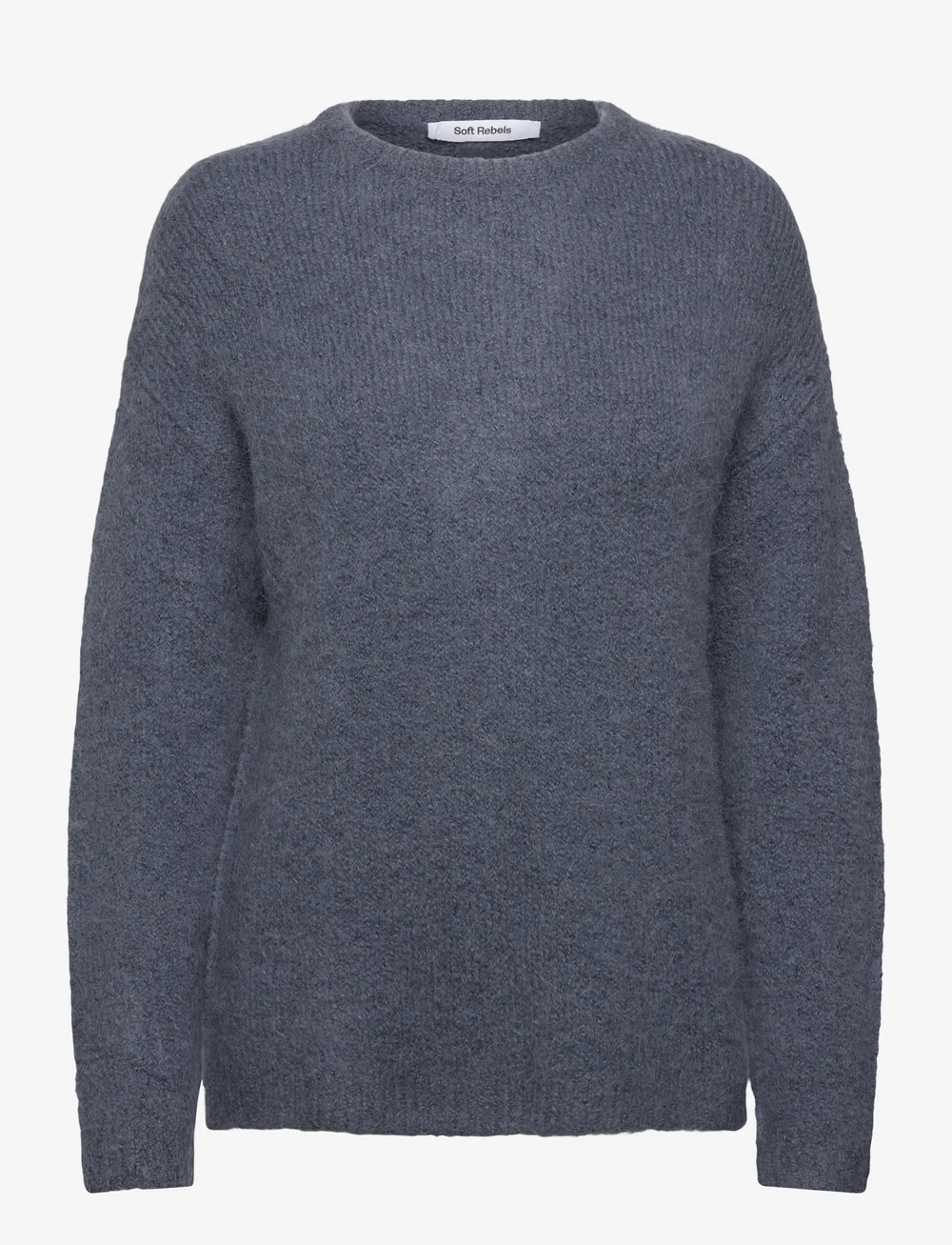 Soft Rebels - SRCamilla Knit - stickade tröjor - grisaille melange - 1