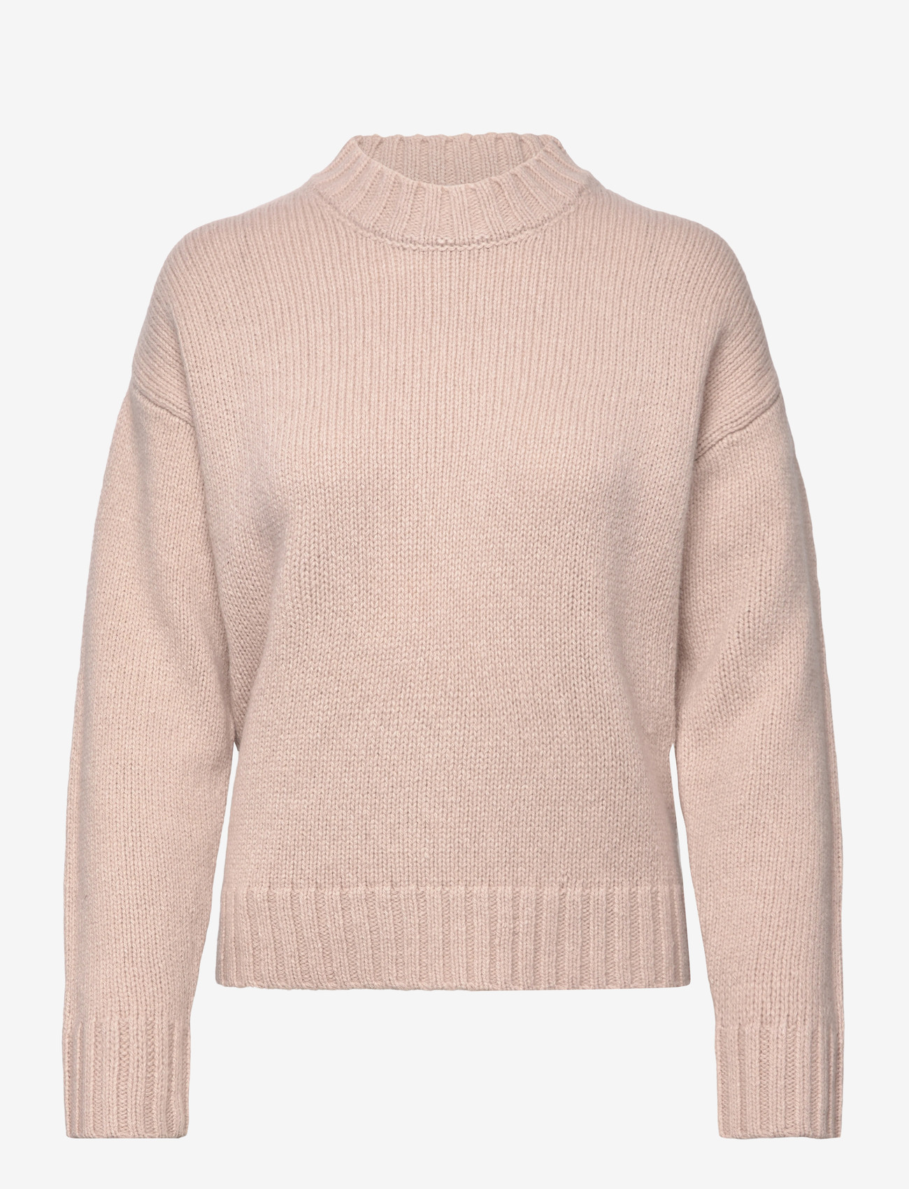 Soft Rebels - SRTimo Knit - efterårstøj - pumice stone - 0