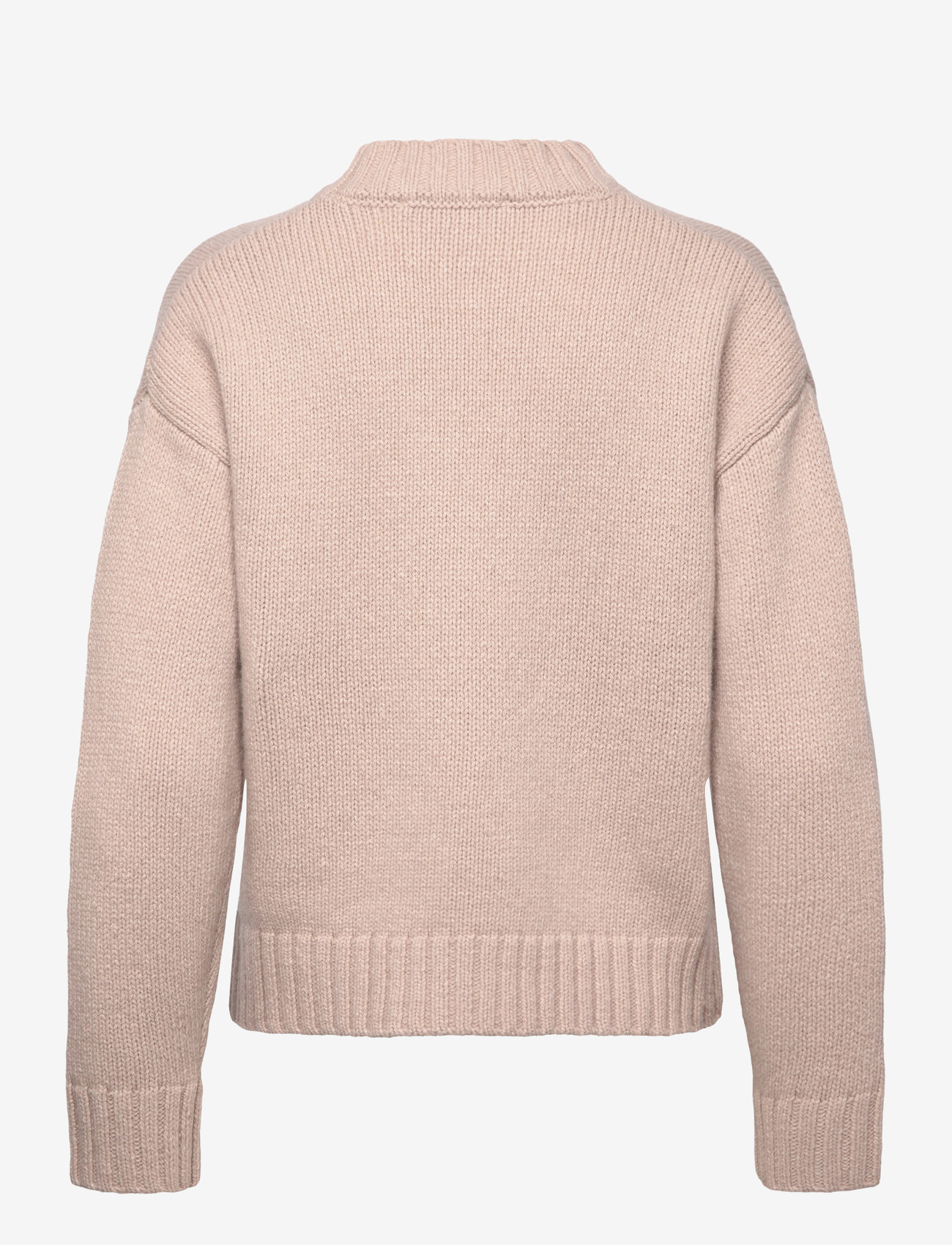 Soft Rebels - SRTimo Knit - efterårstøj - pumice stone - 1