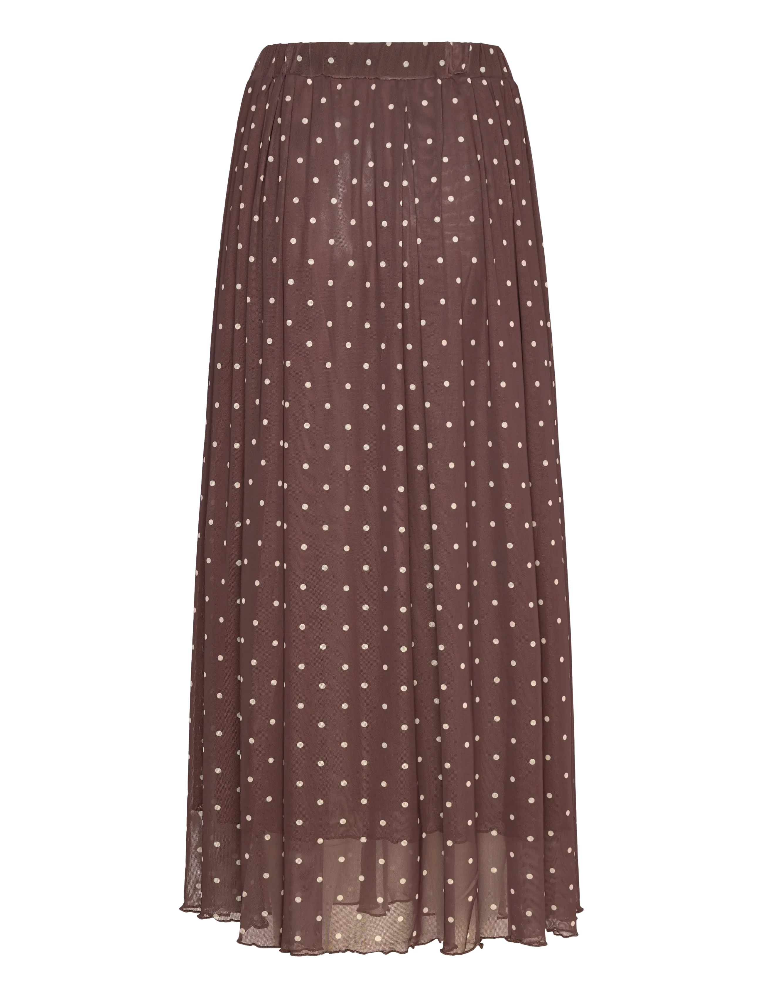 Soft Rebels - SRRoselyn Midi Skirt - coffee bean dot - 2