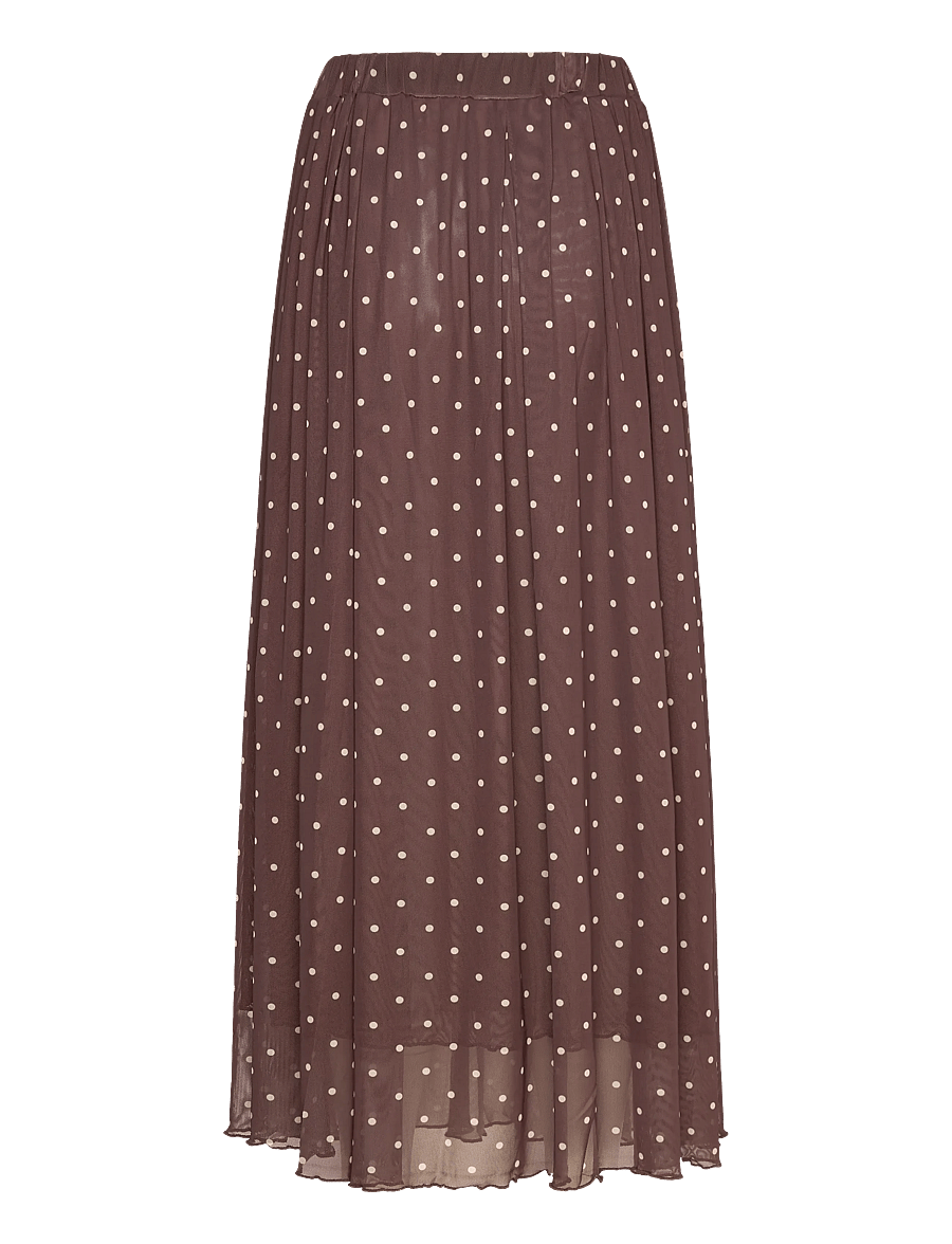 Soft Rebels - SRRoselyn Midi Skirt - coffee bean dot - 2