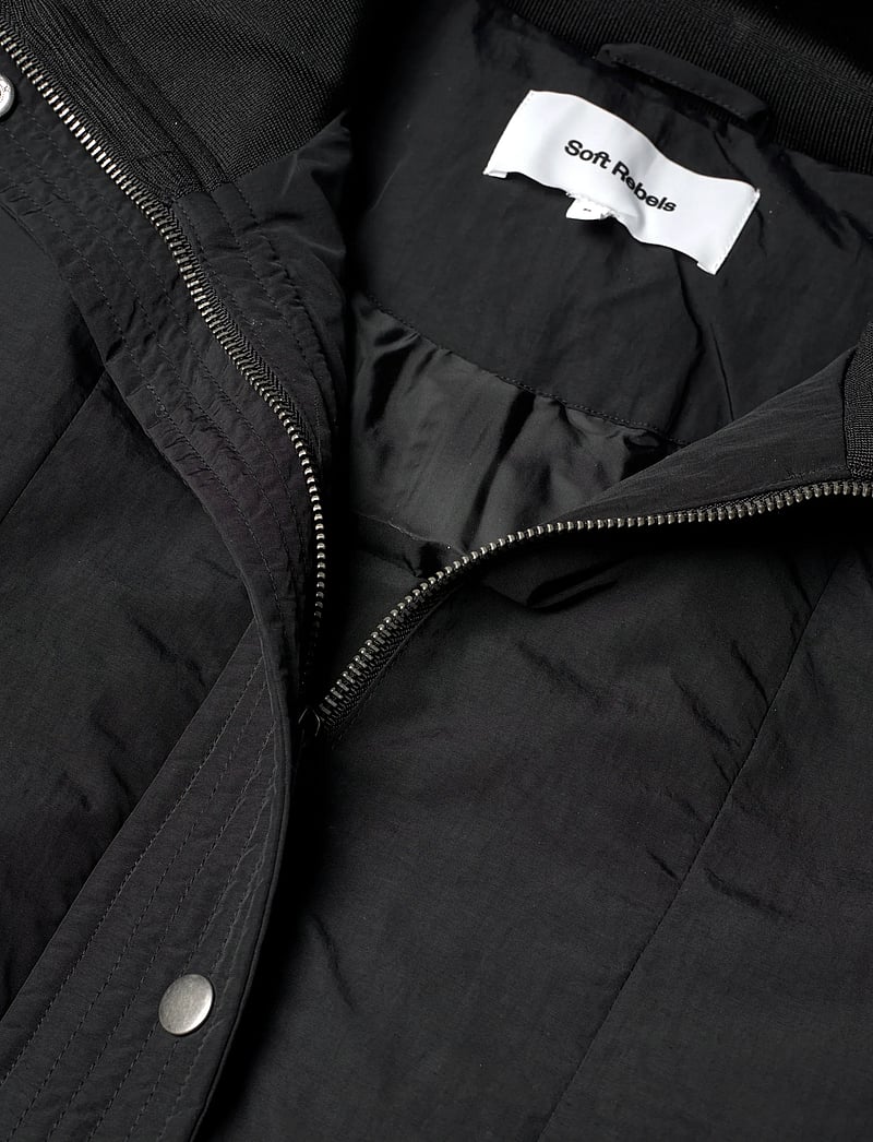 Soft Rebels - SRDune Coat - vinterjakker - black - 4