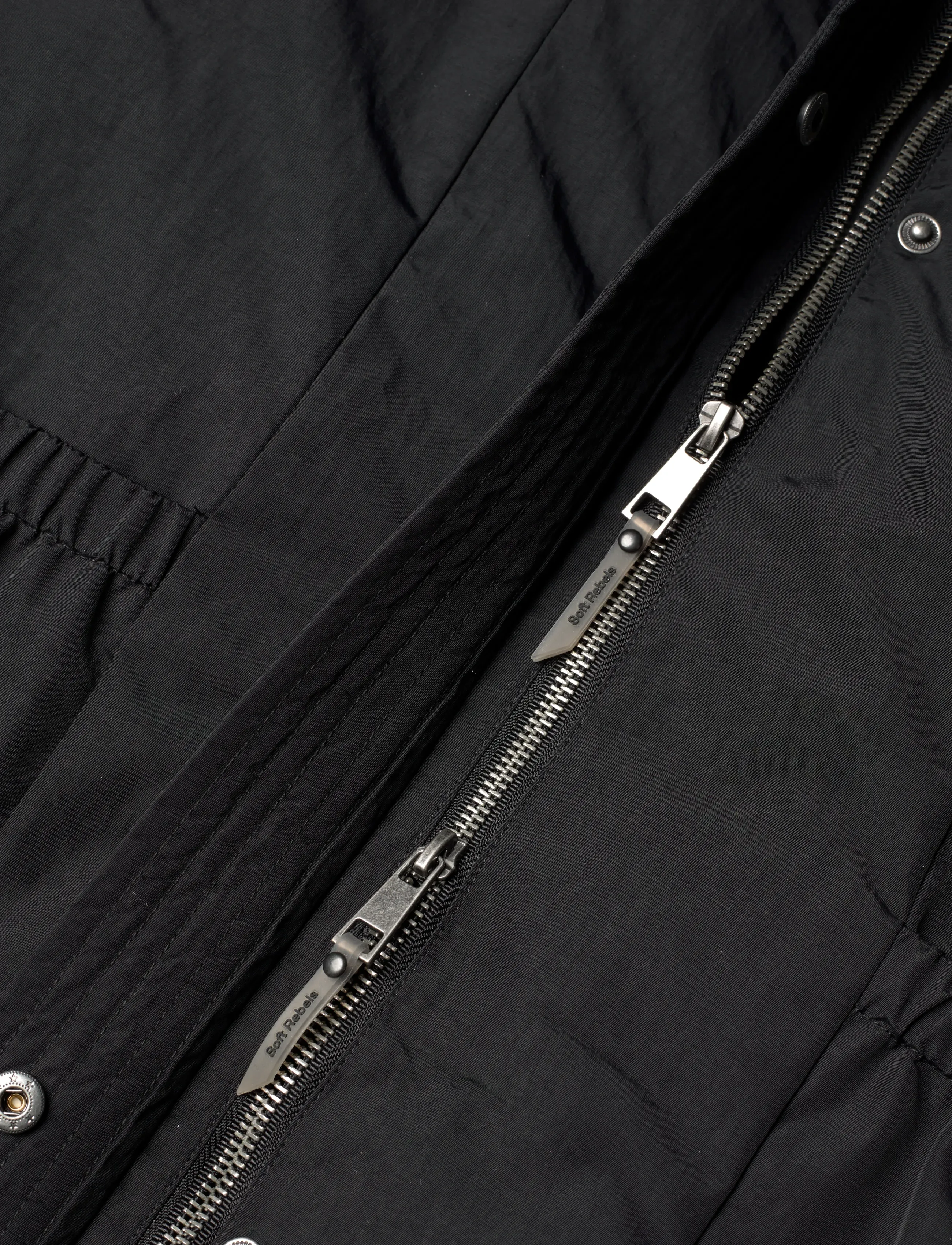 Soft Rebels - SRDune Coat - dun- & vadderade jackor - black - 5