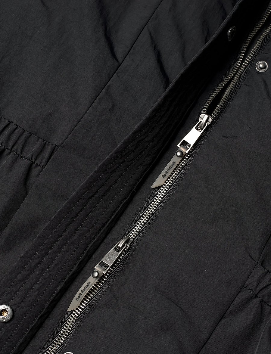 Soft Rebels - SRDune Coat - talvejoped - black - 5