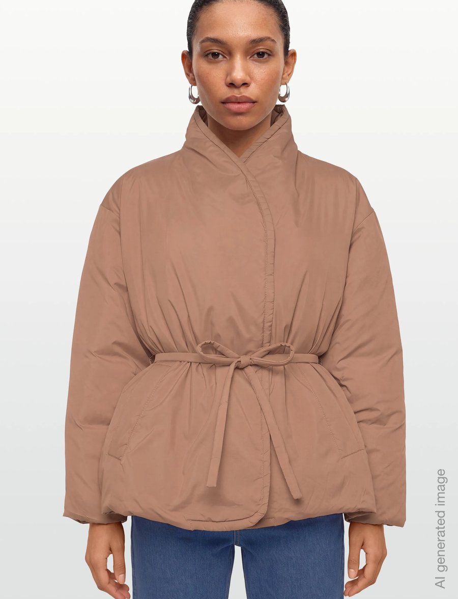 Soft Rebels - SRJannet Jacket - talvejoped - toasted coconut - 3