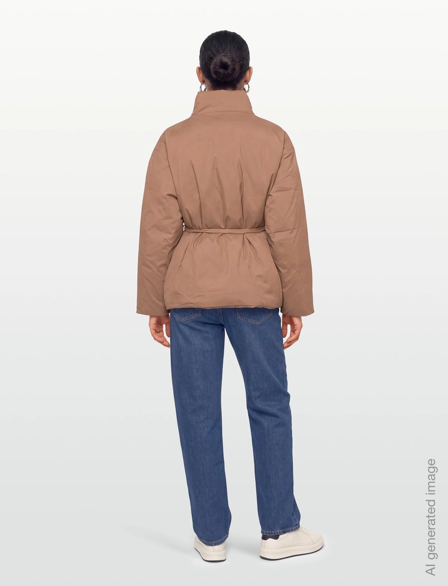 Soft Rebels - SRJannet Jacket - talvejoped - toasted coconut - 4