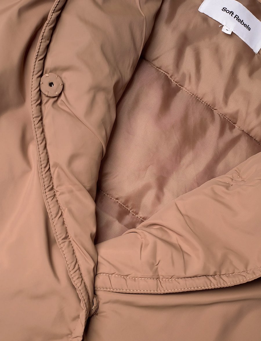 Soft Rebels - SRJannet Jacket - talvejoped - toasted coconut - 5